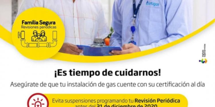 ¡Surtigas mantiene familias seguras!
