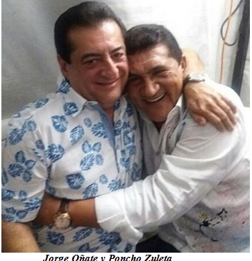 Emotivo mensaje de Poncho Zuleta a Jorge Oñate