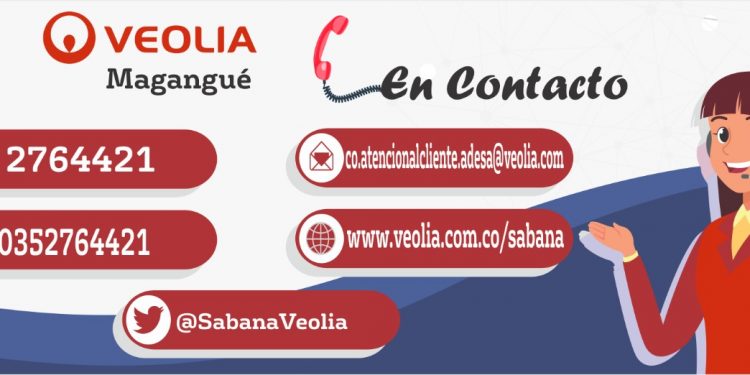 CANALES DE ATENCIÓN A CLIENTES DE VEOLIA EN MAGANGUÉ
