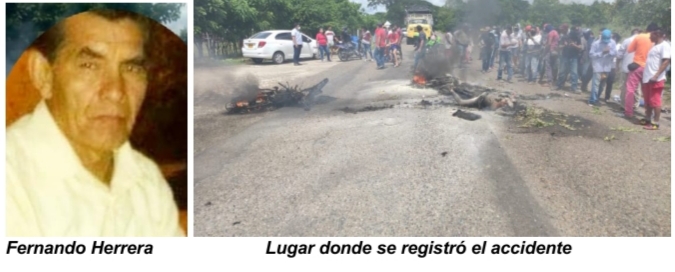 Identifican Uno De Los Muertos En Accidente De Transito Cerca De San Pedro Sucre Maganguehoy