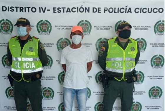 Lo capturan por homicidio en Cicuco, sur de Bolívar
