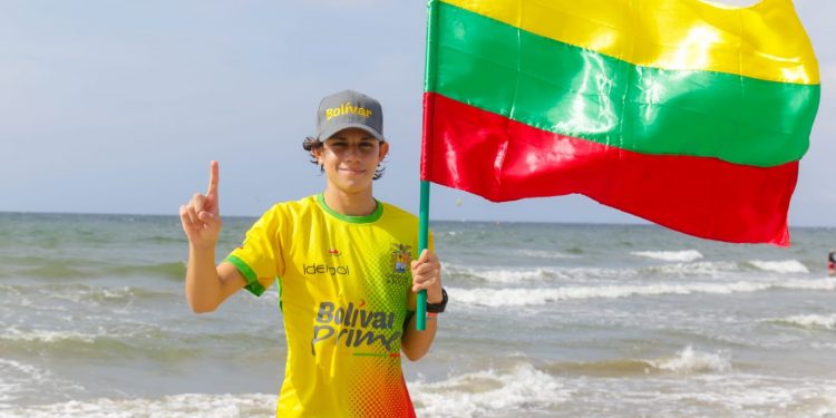 Llegaron las medallas de Oro para Bolívar en los IV Juegos Deportivos Nacionales de Mar y Playa 2021.