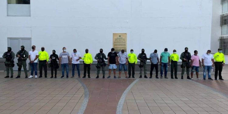 Capturaron 10 extraditables del Clan del Golfo señalados de enviar droga