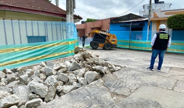 Alcaldía de Magangué inicia obras de mejoramiento de vías públicas 