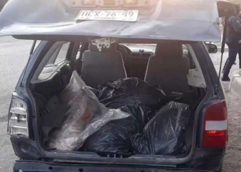 Seis cabezas humanas fueron encontradas sobre un carro en México 