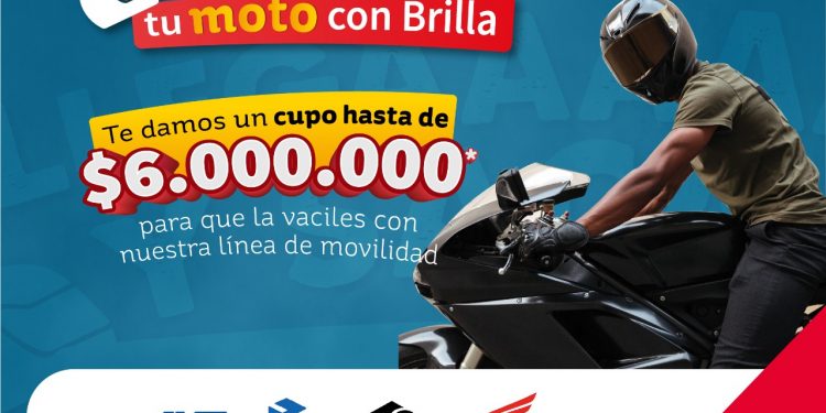 LLEGA Y SACA TU MOTO CON BRILLA