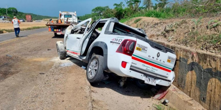 Mueren dos hermanas en un accidente de tránsito entre Zambrano y El Carmen