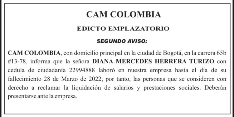 EDICTO EMPLAZATORIO
