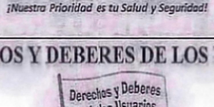 DERECHOS Y DEBERES DE LOS USUARIOS