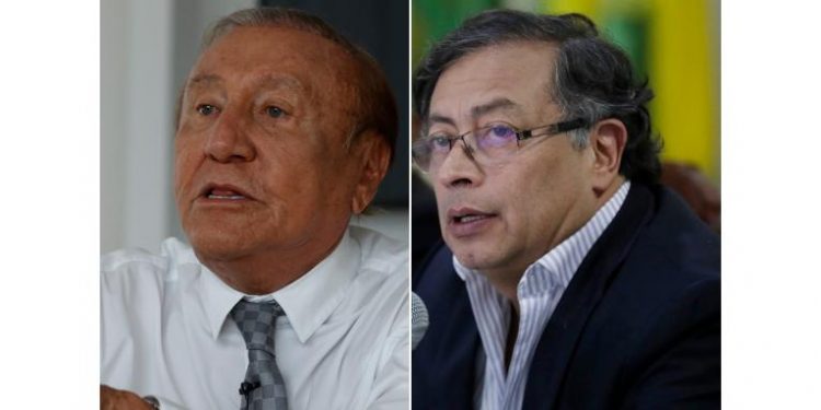 Nueva encuesta de RCN: Rodolfo, 52,5 %; Petro, 44,8 %