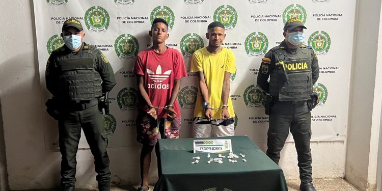 Policía captura en Magangué a dos presuntos jíbaros