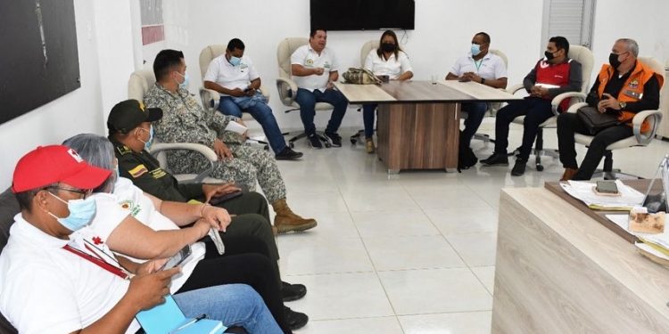 Se establecieron compromisos en el Comité de Gestión del Riesgo para atender a las comunidades afectadas por inundación