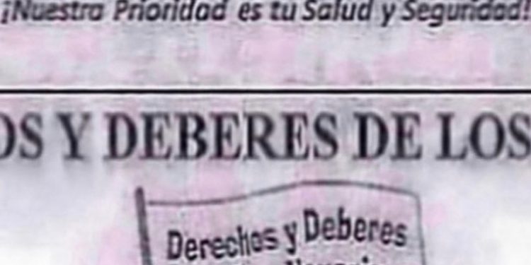 DERECHOS Y DEBERES DE LOS USUARIOS