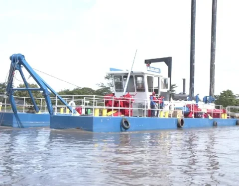 Inicia obra de dragado en el Brazo de Mompox que beneficiará a 264.000 habitantes