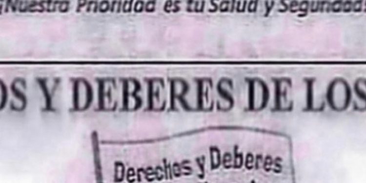 DERECHOS Y DEBERES DE LOS USUARIOS