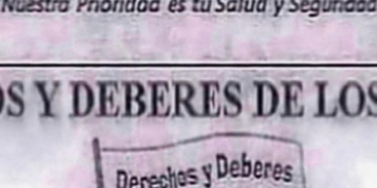 DERECHOS Y DEBERES DE LOS USUARIOS