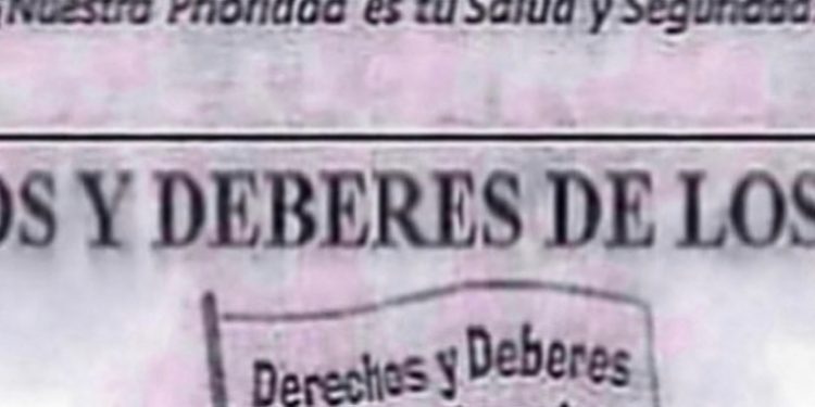 DERECHOS Y DEBERES DE LOS USUARIOS