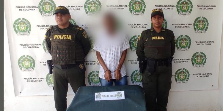 Cayó en Magangué un sujeto por el delito de fuga de presos