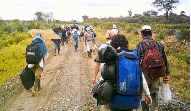 EN EL SUR DE BOLÍVAR Más de 600 familias desplazadas porenfrentamiento entre grupos ilegales 