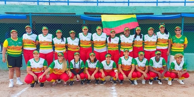 La selección Bolívar de Sóftbol Femenino de Mayores a defender la casa