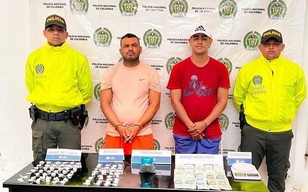 Capturados en Villa Juliana con marihuana, base de coca y bazuco