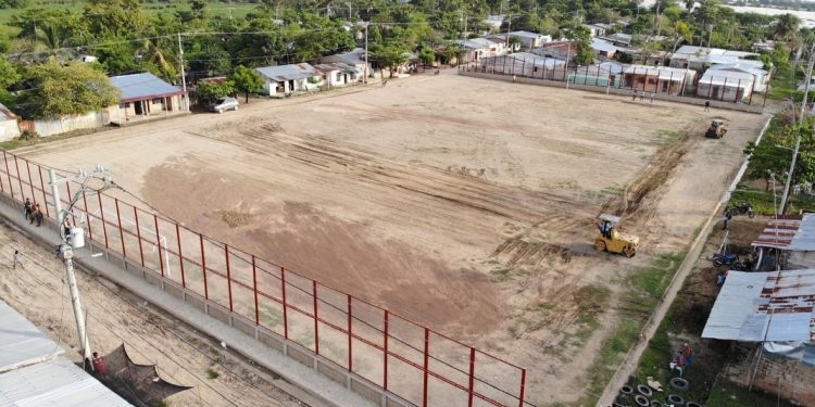 Alcaldía entregará obra de mejoramiento de la cancha del Primero de Mayo de Magangué
