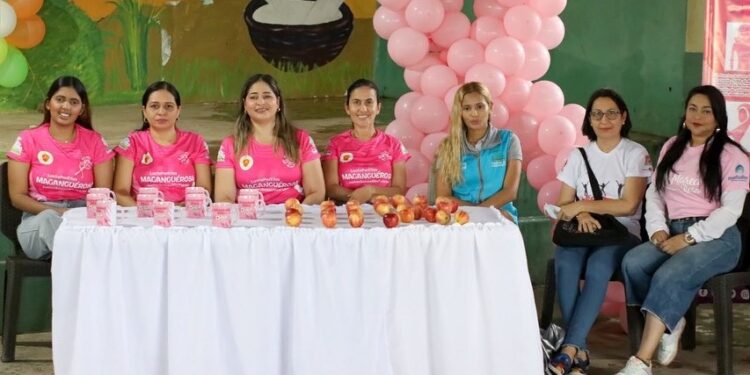 Alcaldía de Magangué lidera campaña en conmemoración al Mes Rosa