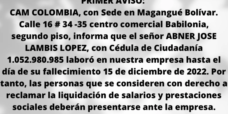 EDICTO