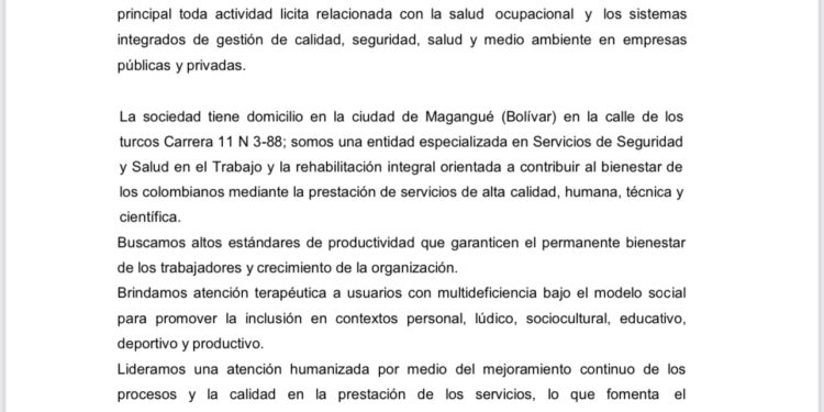 ESTADOS FINANCIEROS QUALITY GESTION INTEGRAL