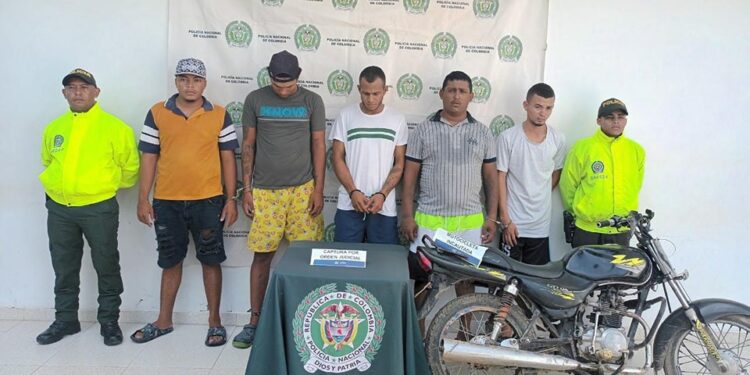 Desmantelada la banda «Los CT 100» señalados de robar motos en Magangué y la región