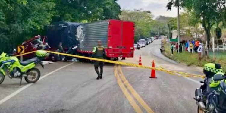 Fatal accidente en San Cayetano, Bolívar: dos conductores perdieron la vida